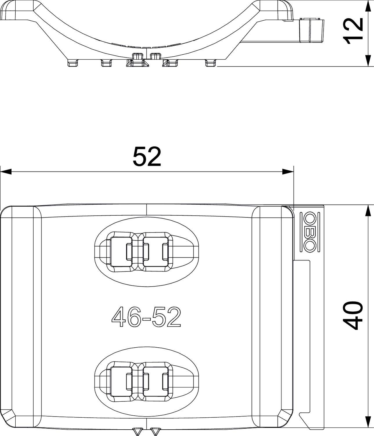 OBO Bettermann 1198052 Gegenwanne 1 St.