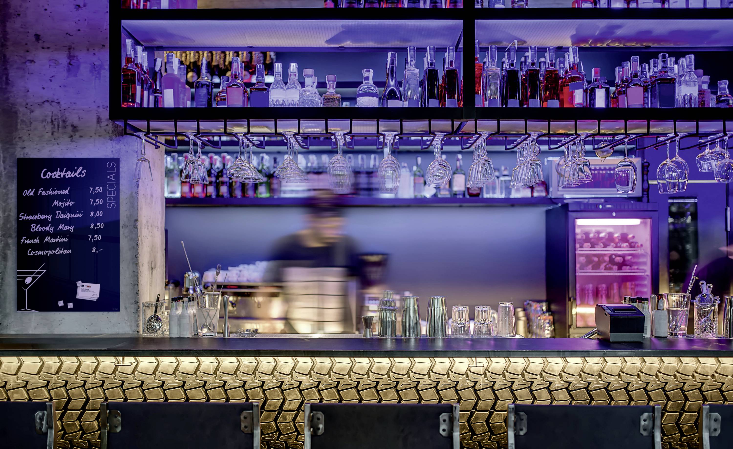 Sigel Glas-Magnetboard Design Cocktail (B x H) 400 mm x 600 mm Schwarz, Weiß GL296