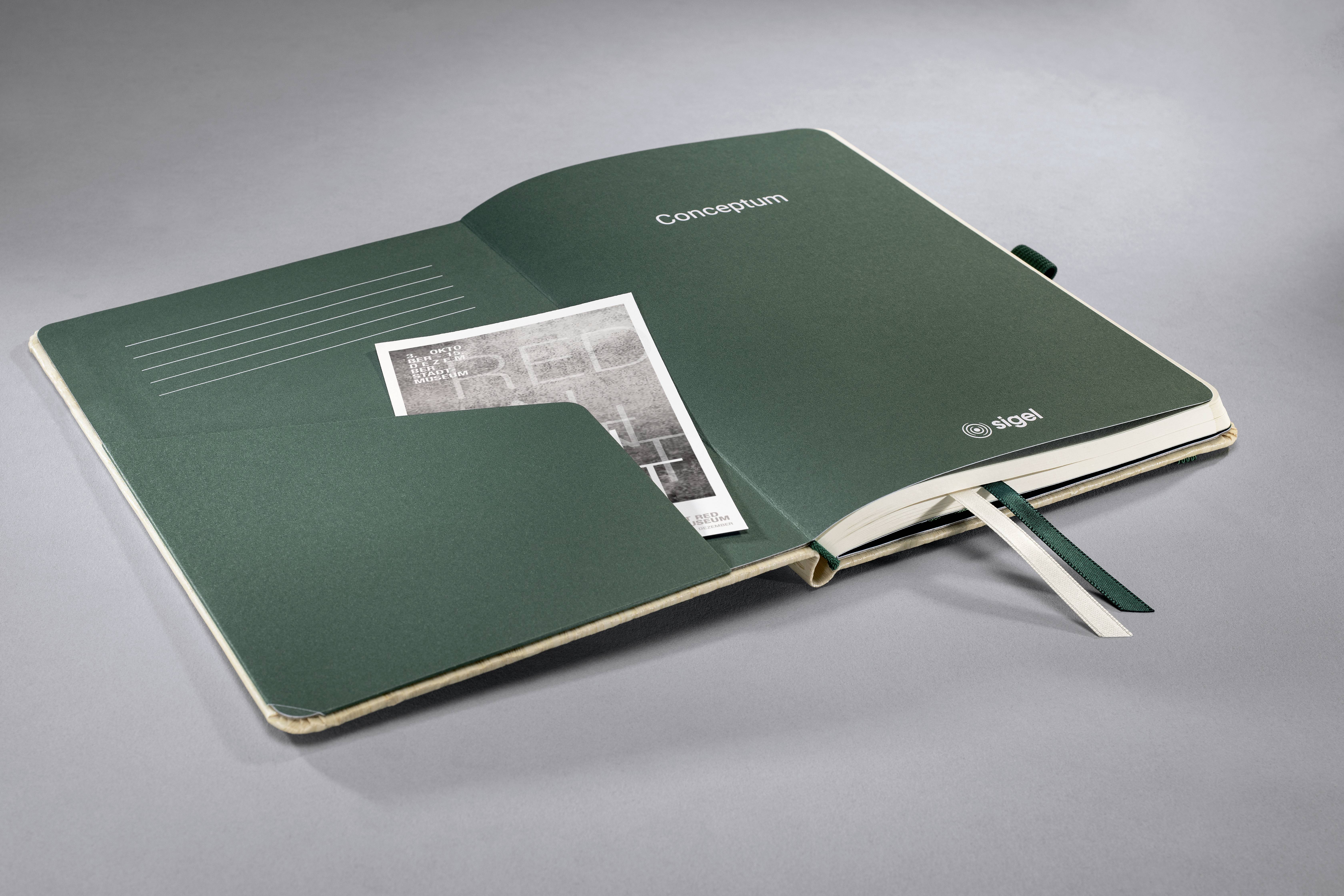 Sigel CONCEPTUM® Nature Edition CO670 Notizbuch Punktraster Beige Anzahl der Blätter: 97 DIN A5