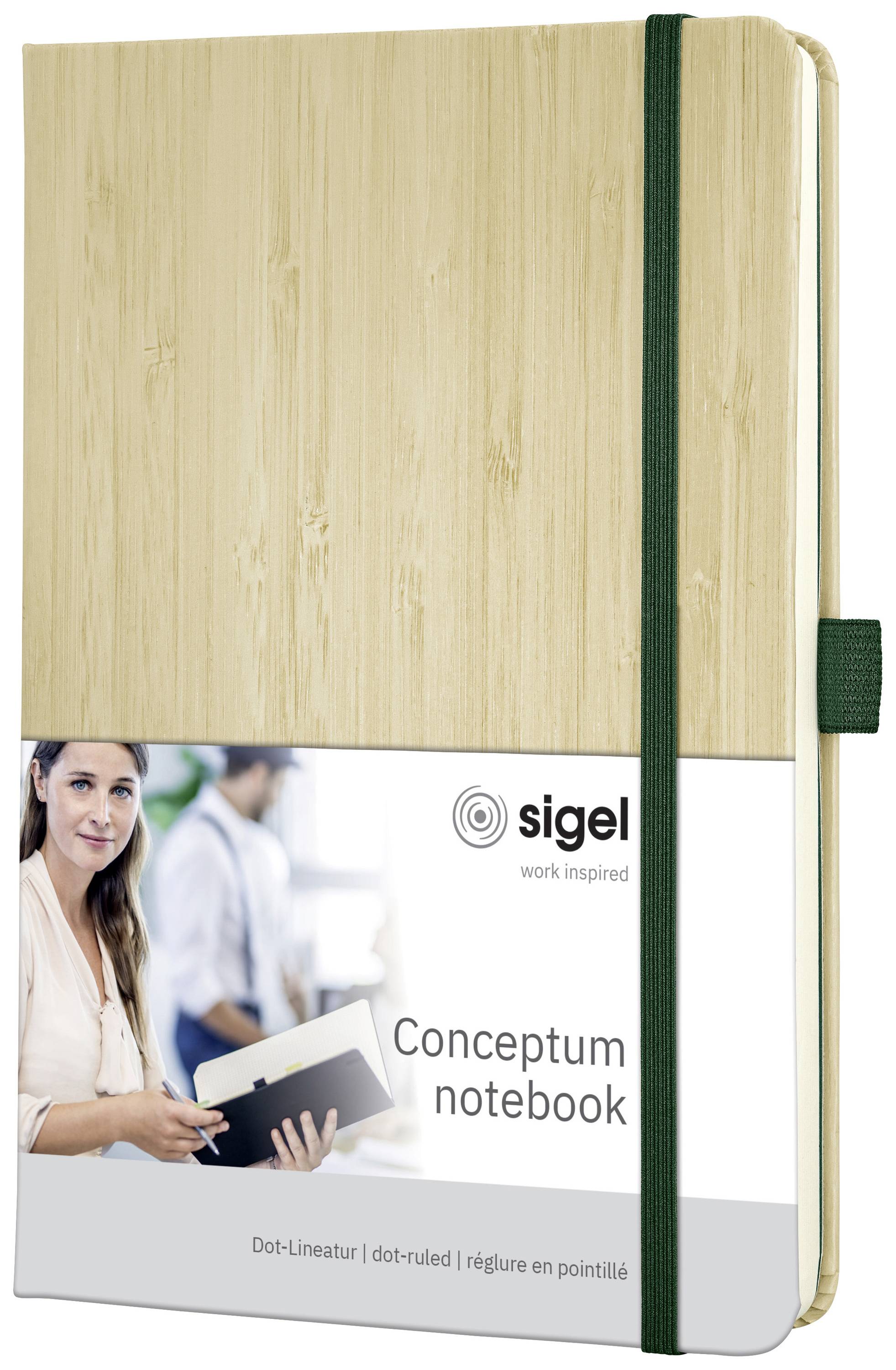 Sigel CONCEPTUM® Nature Edition CO670 Notizbuch Punktraster Beige Anzahl der Blätter: 97 DIN A5