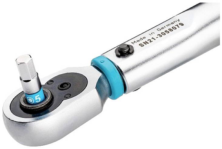 Hazet 5108B-3CT Drehmomentschlüssel 1/4" (6.3 mm) 2.5 - 25 Nm