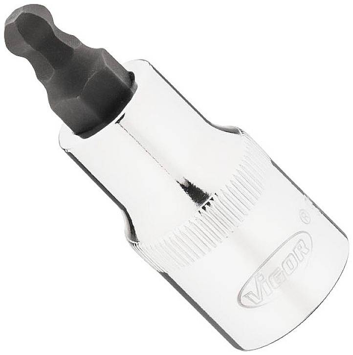 Vigor V7055-H7 Innen-Sechskant Schraubendrehereinsatz 7 mm 1 Stück 1/2" (12.5 mm)
