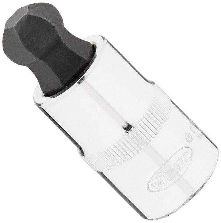 Vigor V7055-H14 Innen-Sechskant Schraubendrehereinsatz 14 mm 1 Stück 1/2" (12.5 mm)