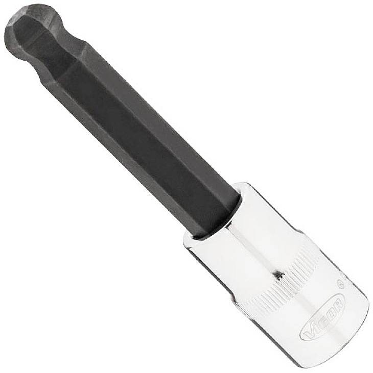 Vigor V7100-H12 Innen-Sechskant Schraubendrehereinsatz 12 mm 1 Stück 1/2" (12.5 mm)