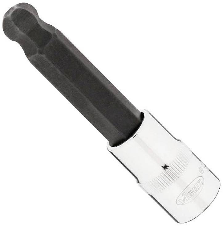 Vigor V7100-H13 Innen-Sechskant Schraubendrehereinsatz 13 mm 1 Stück 1/2" (12.5 mm)