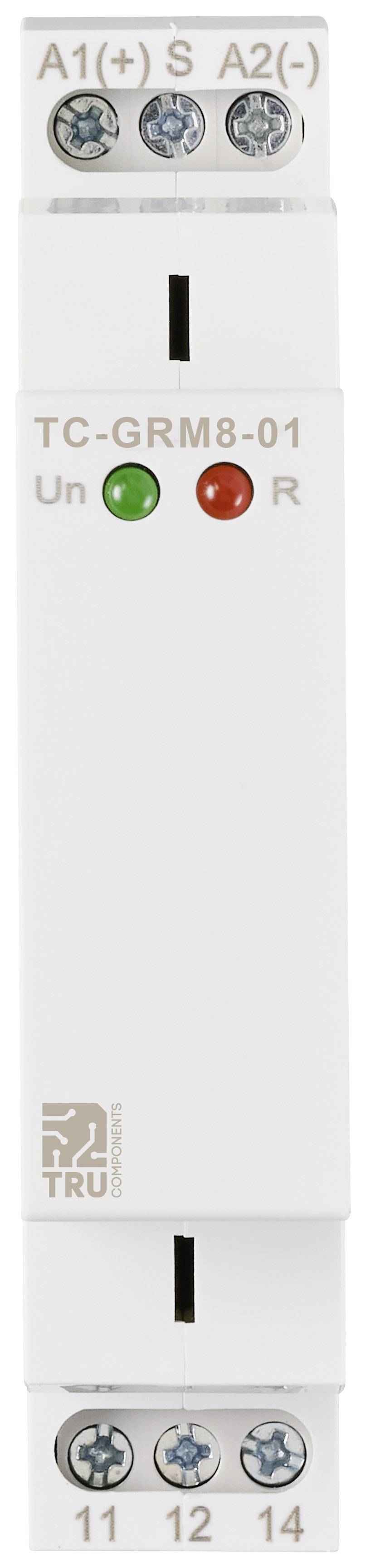 TRU COMPONENTS TC-GRM8-01 Schaltrelais Hutschiene 16A 1St.