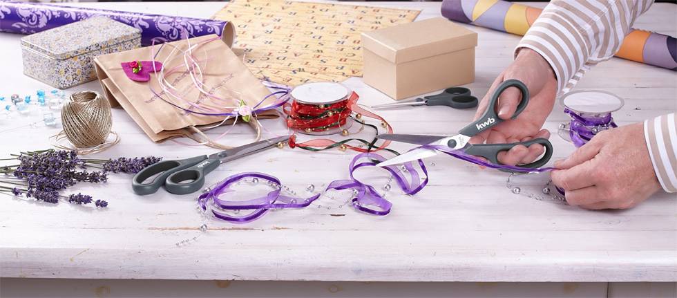 Kwb 21595 Haushaltsschere Linkshänder, Rechtshänder Schwarz