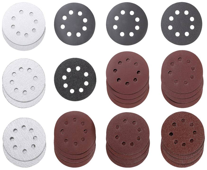 Kwb 491885 Deltaschleifpapier-Set (Ø) 115 mm 30 St.