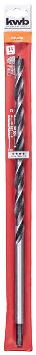 Kwb 512814 Holz-Spiralbohrer 14mm Gesamtlänge 400mm 1St.