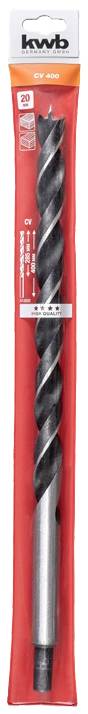 Kwb 512820 Holz-Spiralbohrer 20mm Gesamtlänge 400mm 1St.