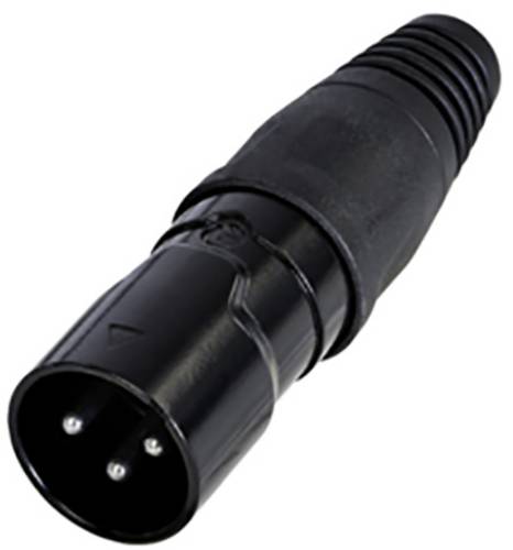 Rean AV RCX3M-Z-001-1 XLR-Steckverbinder Stecker, gerade Polzahl: 3