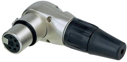 Rean AV RC5FR XLR-Steckverbinder Kupplung, gewinkelt Polzahl: 5 100St.