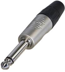 Rean AV RP2C Klinken-Steckverbinder 6.35mm Stecker Polzahl: 2