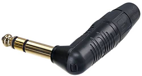 Rean AV RP3RC-B Klinken-Steckverbinder 6.35 mm Stecker Polzahl: 3 1 St.