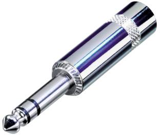 Rean AV NYS228 Klinken-Steckverbinder 6.35 mm Stecker Polzahl: 3