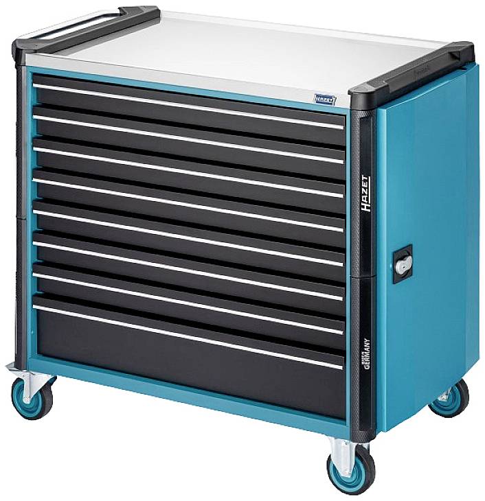 Hazet 179NXXL-8D/3 Werkstattwagen Herstellerfarbe: Schwarz, Blau