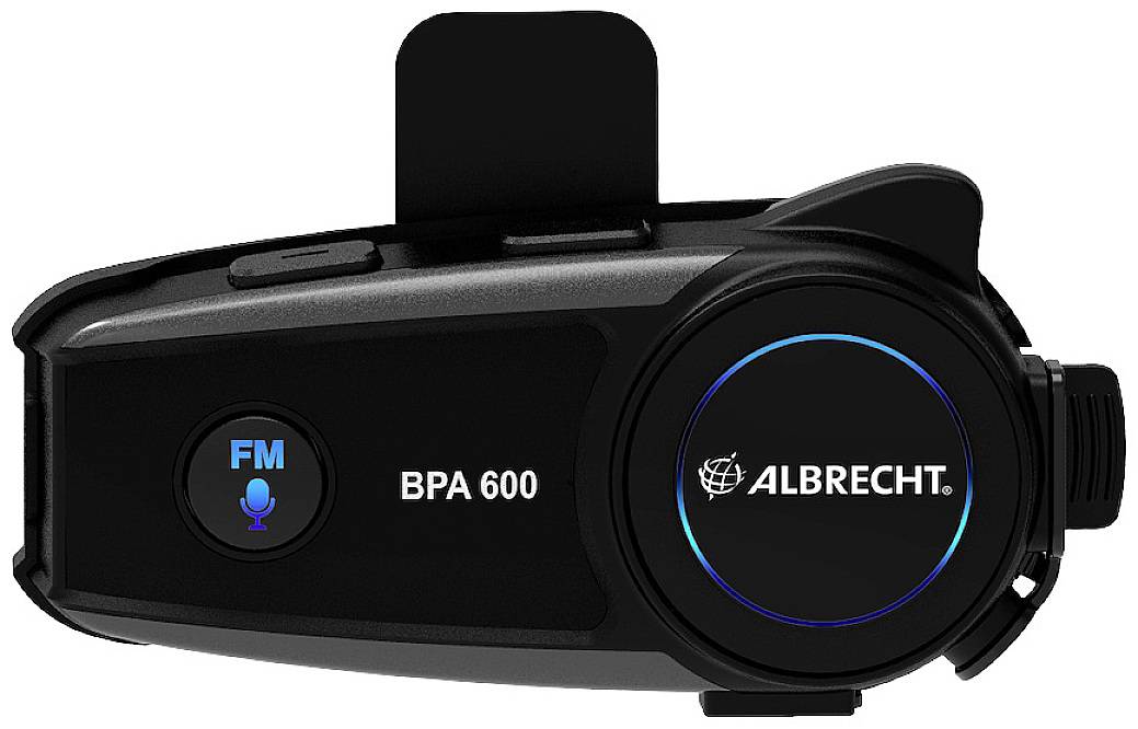 Albrecht BPA 600 15550 Bluetooth®-Headset mit Mikrofon Passend für (Helmtyp) alle Helmtypen