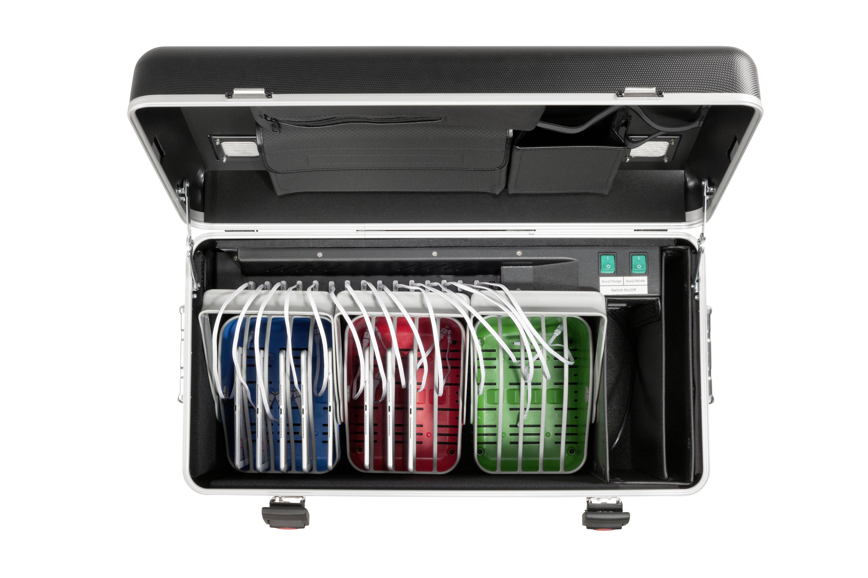 Parat Lade- und Managementsystem Wagen für Apple Lightning verkabelt