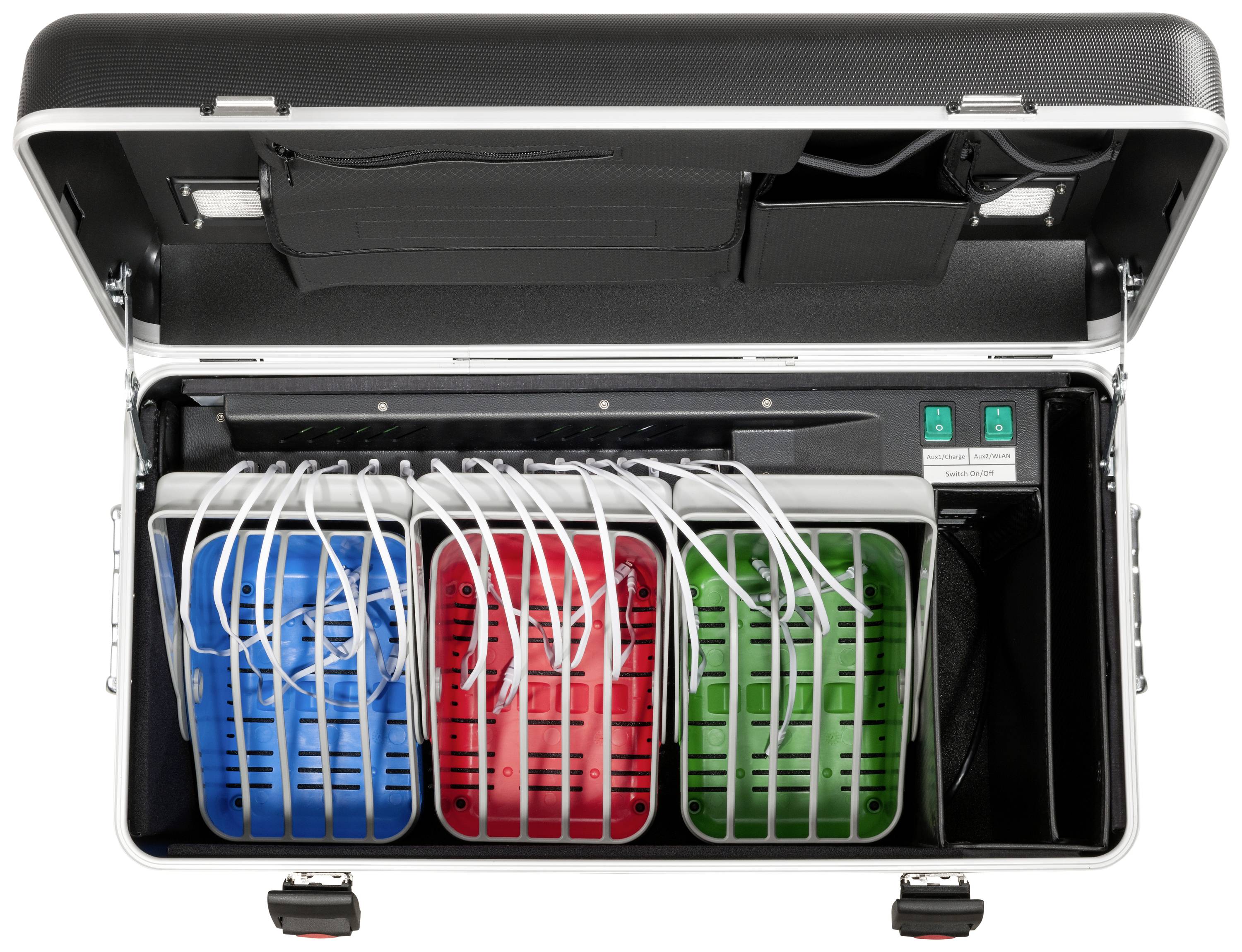 Parat Lade- und Managementsystem Wagen für Apple Lightning verkabelt