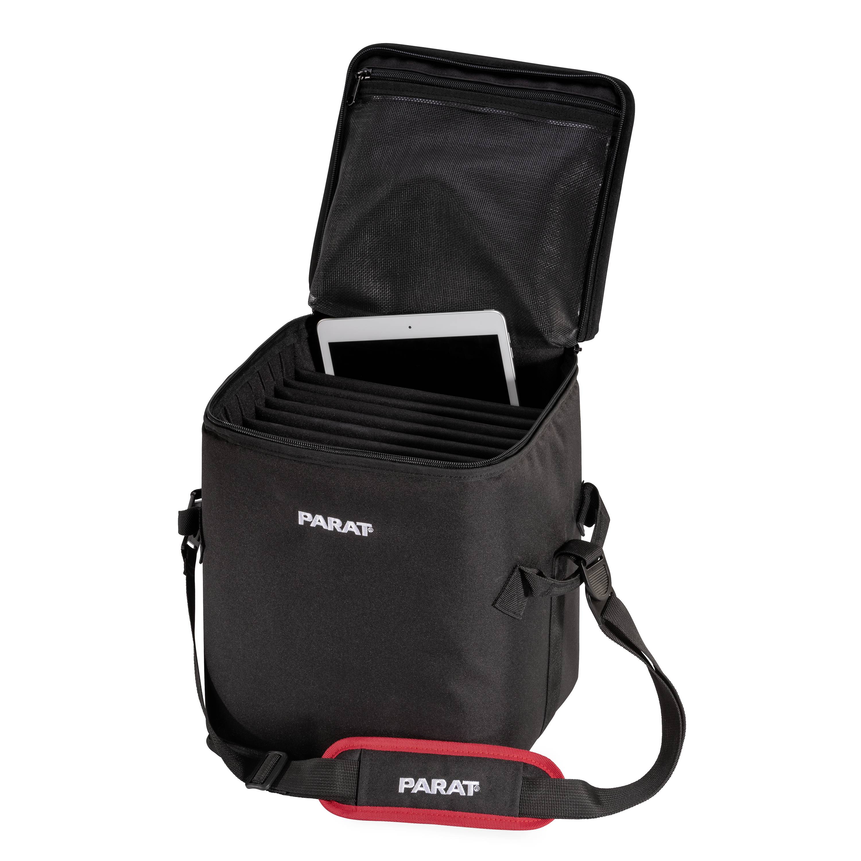 Parat PARAPROJECT TB10 TabletBag Tablet Tasche Universal 32,8 cm (12,9") Toploader Schwarz