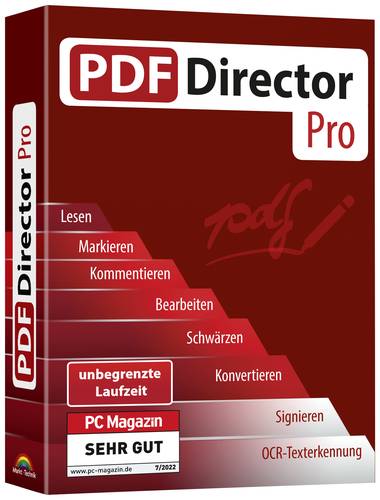 Markt Technik PDF Director PRO Vollversion, 1 Lizenz PDF Software  - Onlineshop Voelkner