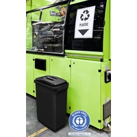 Durable DURABIN ECO 1800503221 Mülleimer 60 l Kunststoff (B x H x T) 590 x 600 x 282 mm Schwarz 1 S Durable DURABIN ECO 1800503221 Mülleimer 60 l Kunststoff (B x H x T) 590 x 600 x 282 mm Schwarz 1 S
