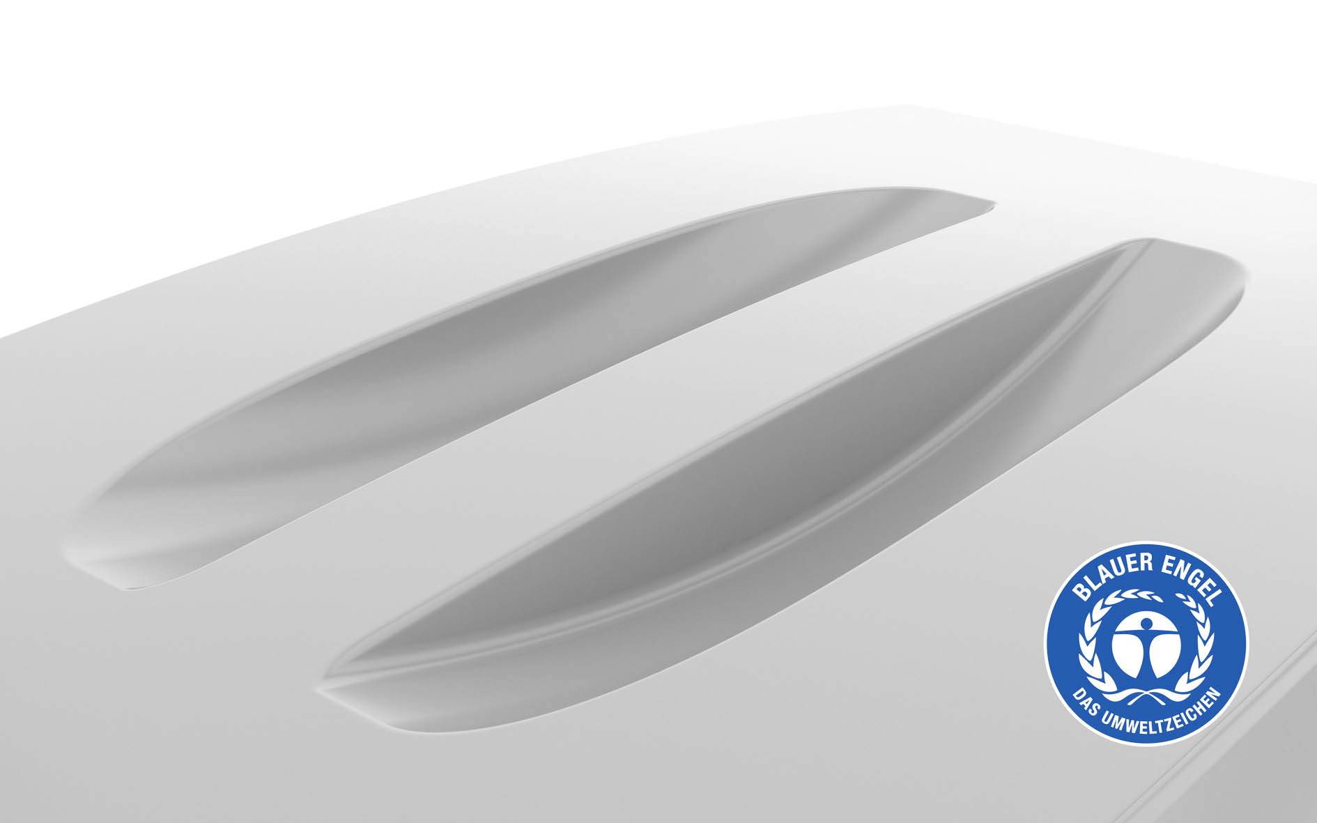 Durable DURABIN ECO 1800504050 Deckel Kunststoff (B x H x T) 520 x 295 x 275mm Grau 1St.