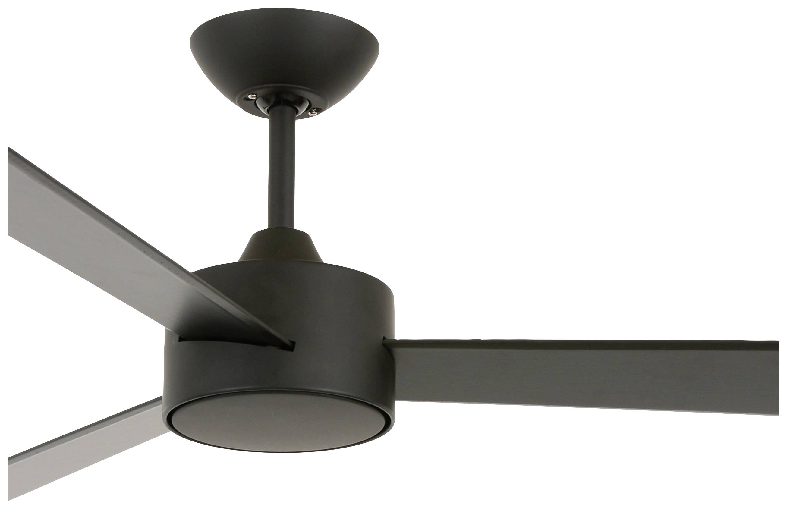 Lucci AIR Climate III Deckenventilator 35W (Ø x H) 132cm x 313mm Schwarz mit Fernbedienung