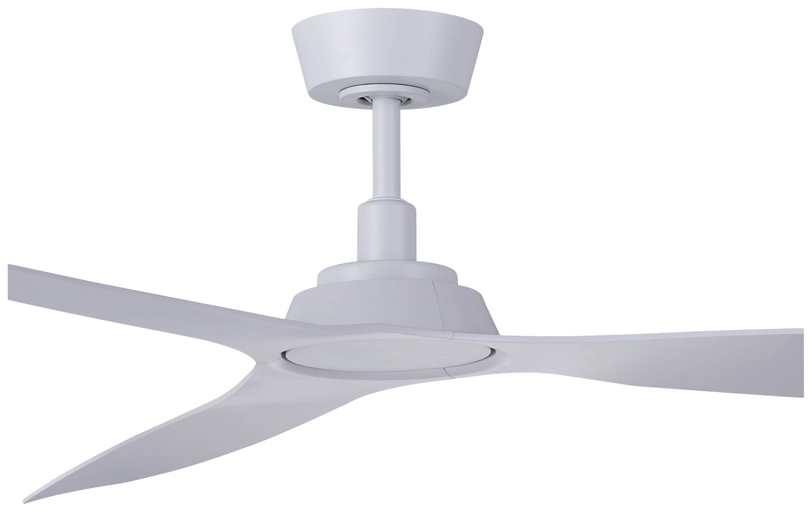 Lucci AIR Moto Deckenventilator 28W (Ø x H) 132cm x 280mm Weiß mit Fernbedienung