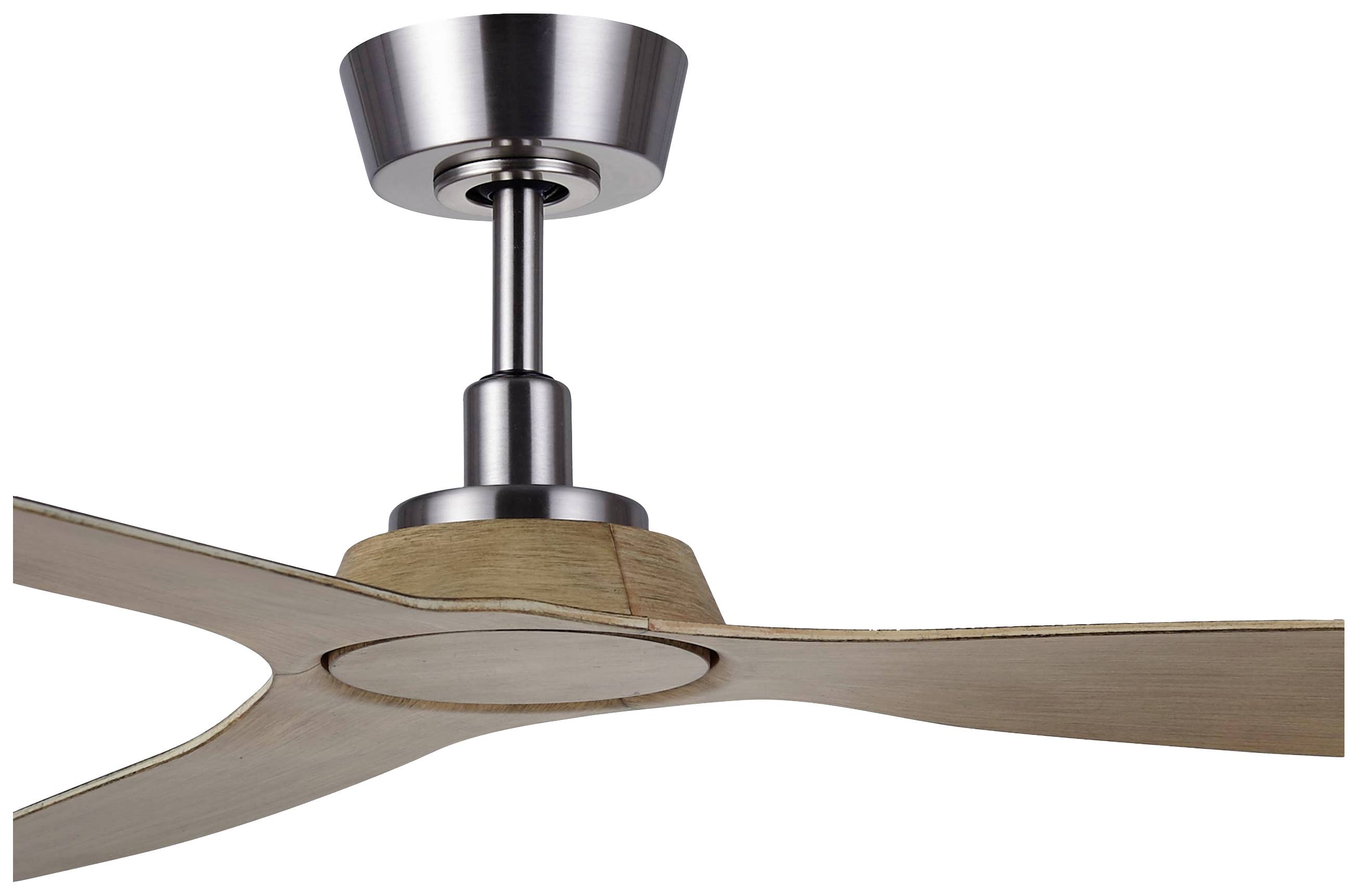 Lucci AIR Moto Deckenventilator 28W (Ø x H) 132cm x 280mm Chrom mit Fernbedienung