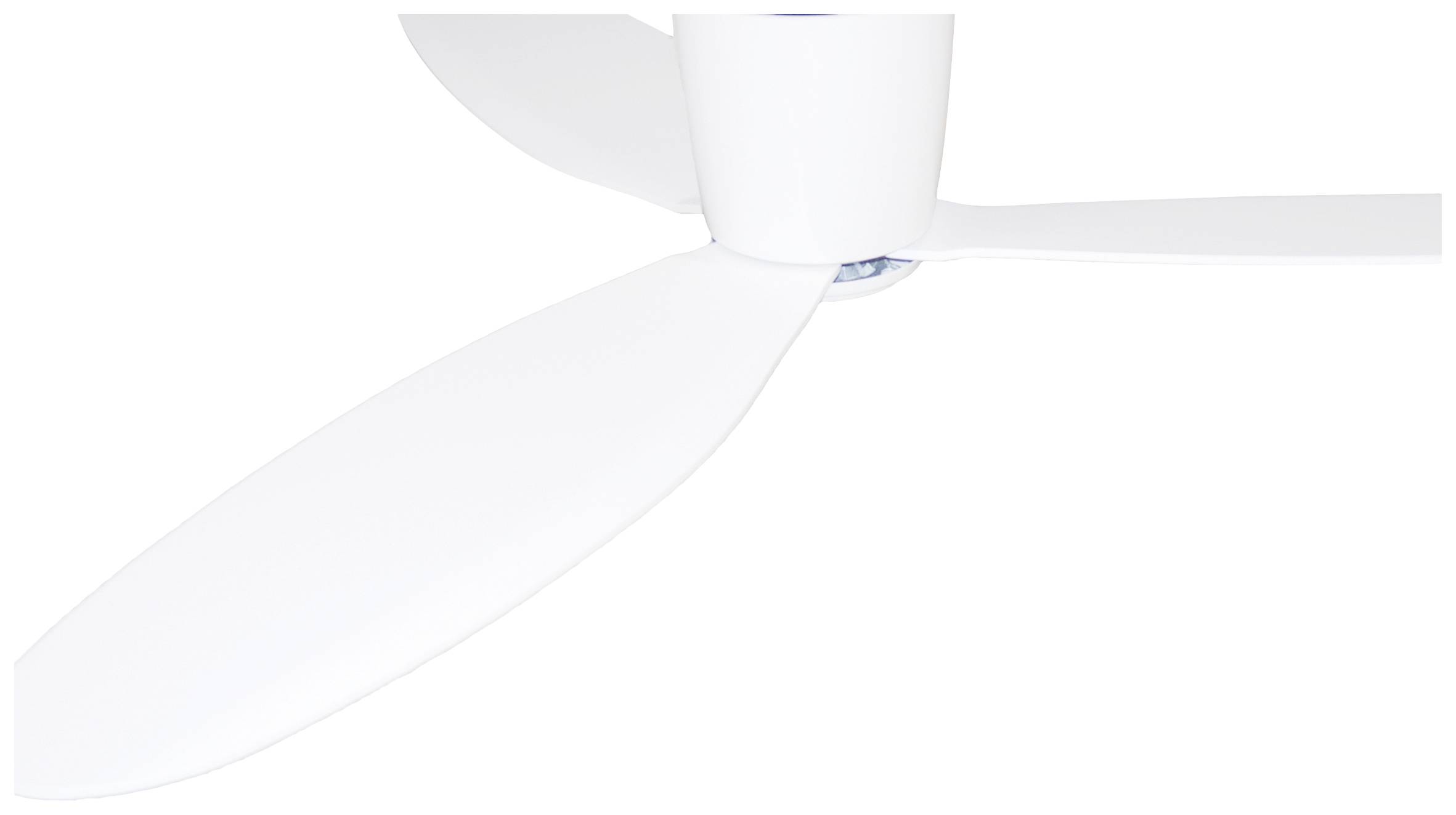 Lucci AIR Radar CTC Deckenventilator 35W (Ø x H) 132cm x 20cm Weiß mit Fernbedienung