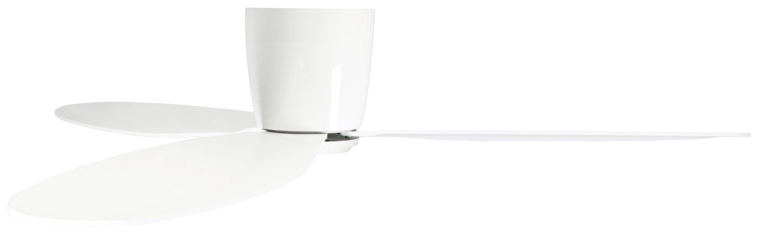 Lucci AIR Radar CTC Deckenventilator 35W (Ø x H) 132cm x 20cm Weiß mit Fernbedienung