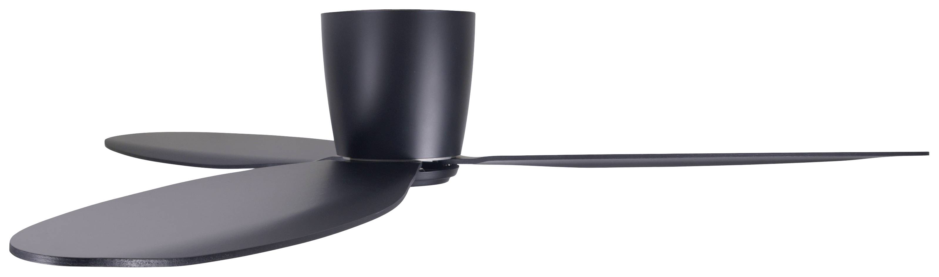 Lucci AIR Radar CTC Deckenventilator 35W (Ø x H) 132cm x 20cm Schwarz mit Fernbedienung