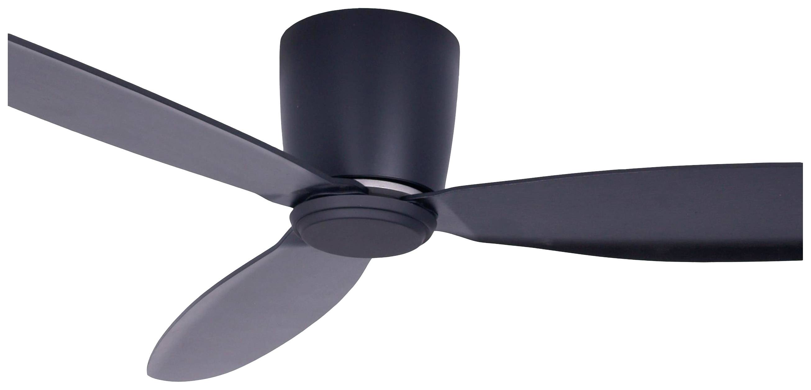 Lucci AIR Radar CTC Deckenventilator 35W (Ø x H) 132cm x 20cm Schwarz mit Fernbedienung