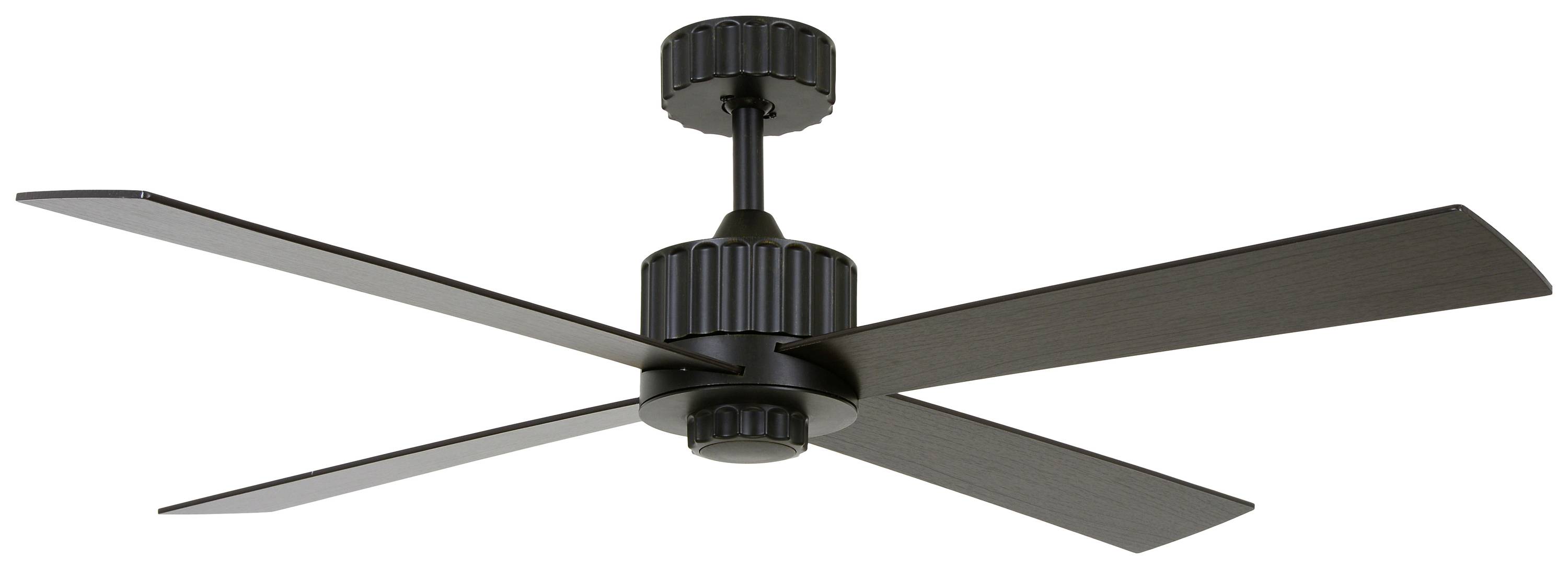 Lucci AIR Newport LED Deckenventilator 49W (Ø x H) 132cm x 355mm Schwarz