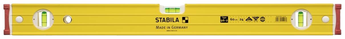 Stabila Type 96-2, 40cm 15225 Leichtmetall-Wasserwaage 40cm 0.5 mm/m