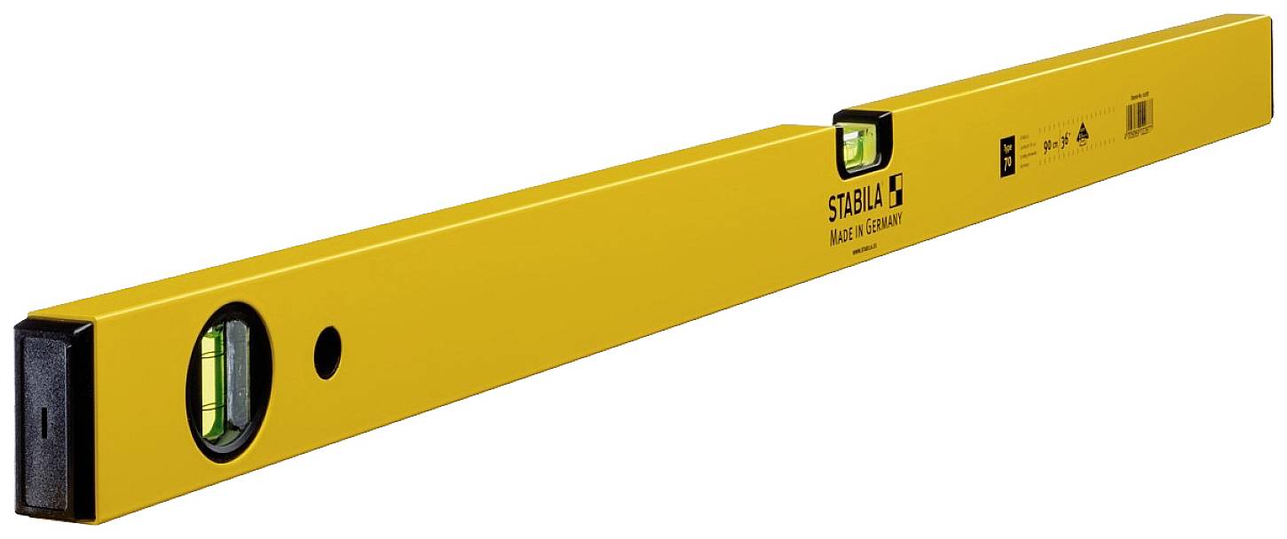 Stabila Type 70, 90cm 2287 Leichtmetall-Wasserwaage 90cm 0.5 mm/m