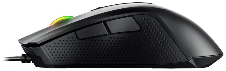 CHERRY JM-2200-2 Gaming-Maus, Maus Kabelgebunden Optisch Schwarz 5000 dpi Beleuchtet