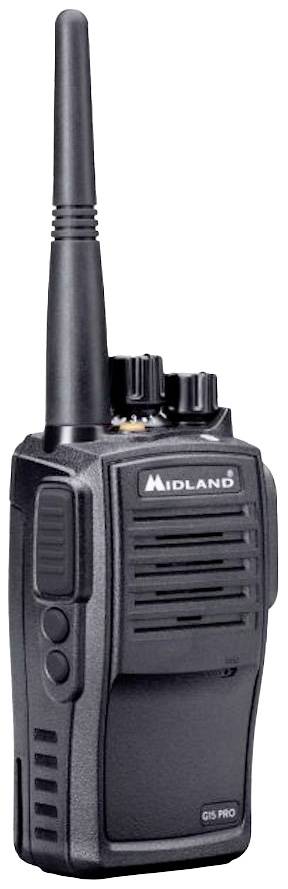 Midland G15 Pro NC PMR 4er Security inkl. MA 25-M C1127.S3 PMR-Handfunkgerät 4er Set