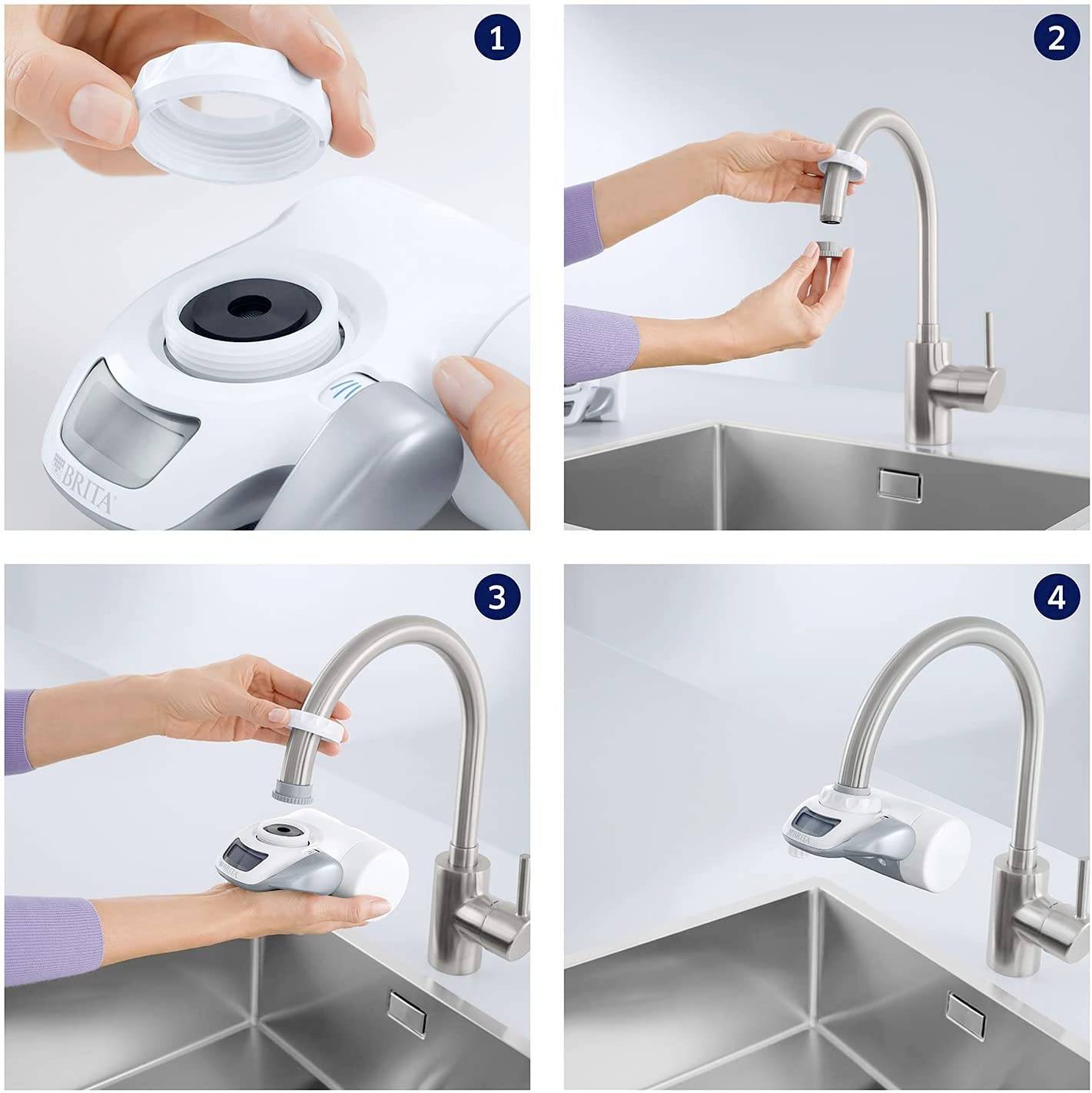 Brita On Tap 1037405 Wasserfilter Weiß
