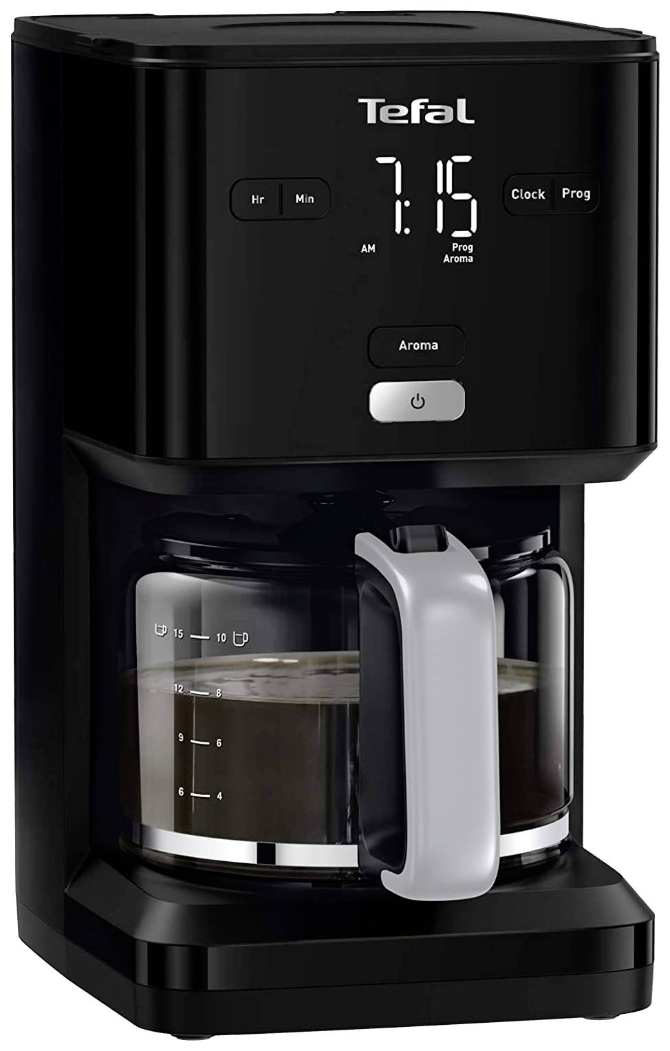 KA-T 4505 Kaffeemaschine Schwarz – 10 Tassen, Mit Edelstahl-Isolierkanne & Warmhaltefunktion