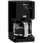 Tefal CM6008 Kaffeemaschine Schwarz Fassungsvermögen Tassen=10 Timerfunktion, Display, Glaskanne, Warmhaltefunktion