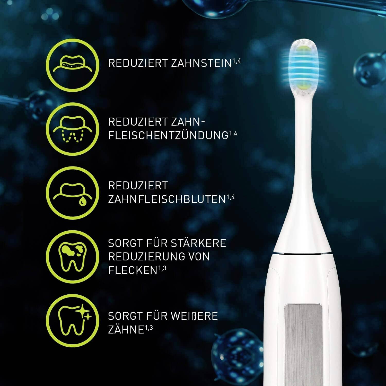 Silkn Toothwave TW1PE1001 Elektrische Zahnbürste Schallzahnbürste Weiß