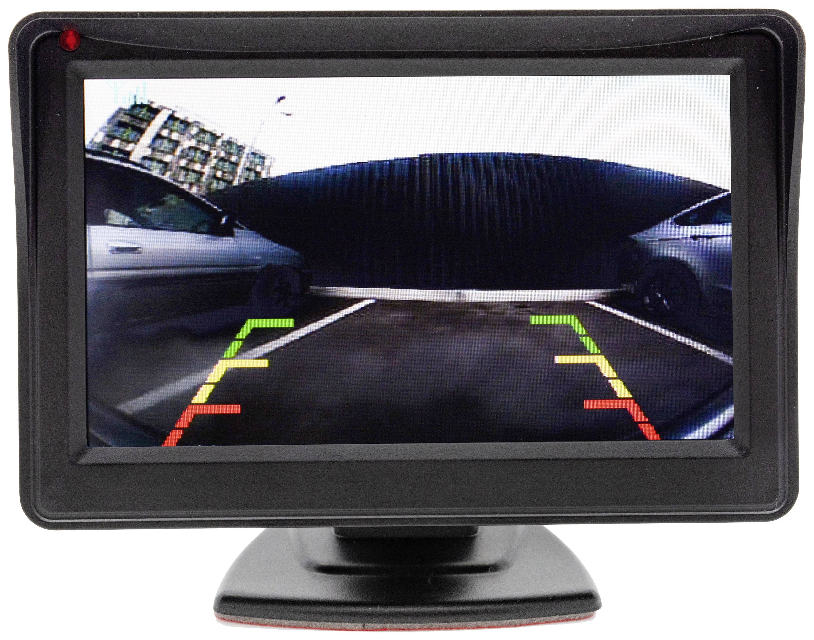 Technaxx TX-170 Funk-Rückfahrvideosystem Automatische Tag-/Nachtumschaltung, Einparksensoren, neigbar, IR-Zusatzlicht