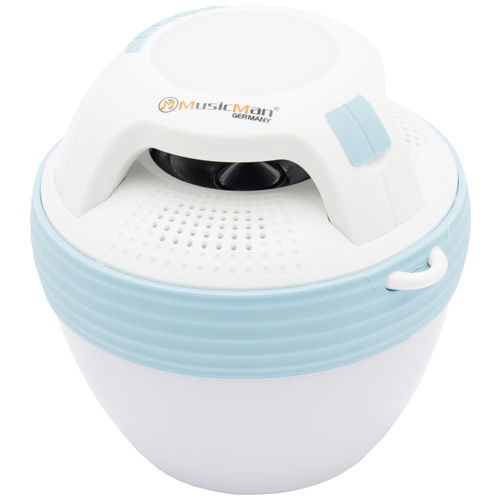 Music Man BT-X60 Bluetooth® Lautsprecher Freisprechfunktion, Outdoor, spritzwassergeschützt, staubf