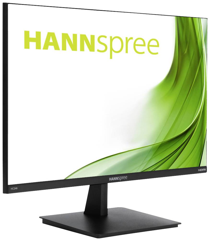 Hannspree HC246PFB LED-Monitor EEK D (A - G) 61 cm (24 Zoll) 1920 x 1200 Pixel 16:10 5 ms VGA, HDMI®, DisplayPort, Audio-Line-in ADS LED