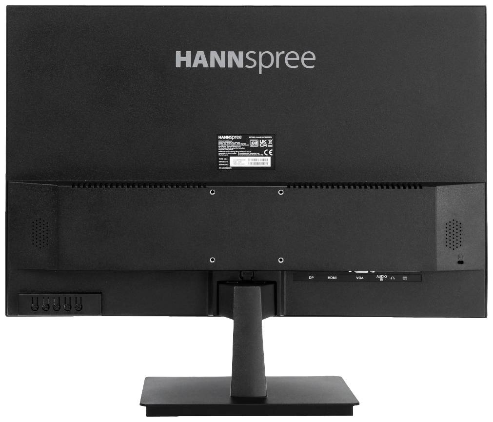Hannspree HC246PFB LED-Monitor EEK D (A - G) 61 cm (24 Zoll) 1920 x 1200 Pixel 16:10 5 ms VGA, HDMI®, DisplayPort, Audio-Line-in ADS LED