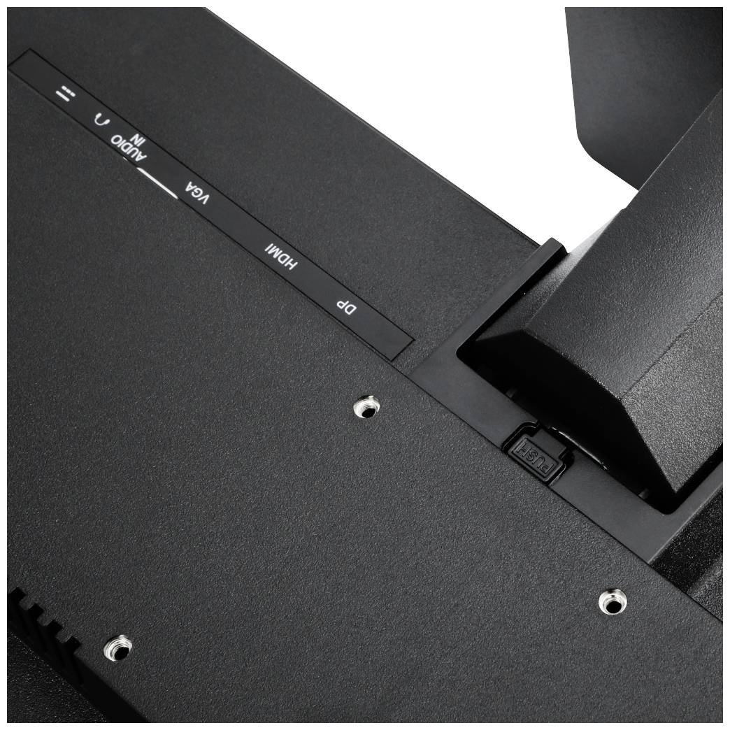 Hannspree HC246PFB LED-Monitor EEK D (A - G) 61 cm (24 Zoll) 1920 x 1200 Pixel 16:10 5 ms VGA, HDMI®, DisplayPort, Audio-Line-in ADS LED