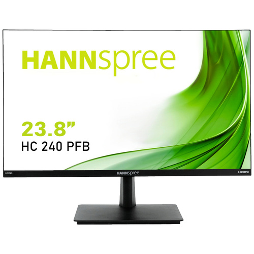 Hannspree HC240PFB LED-Monitor EEK D (A - G) 60.5cm (23.8 Zoll) 1920 x 1080 Pixel 16:10 5 ms VGA, HDMI®, DisplayPort