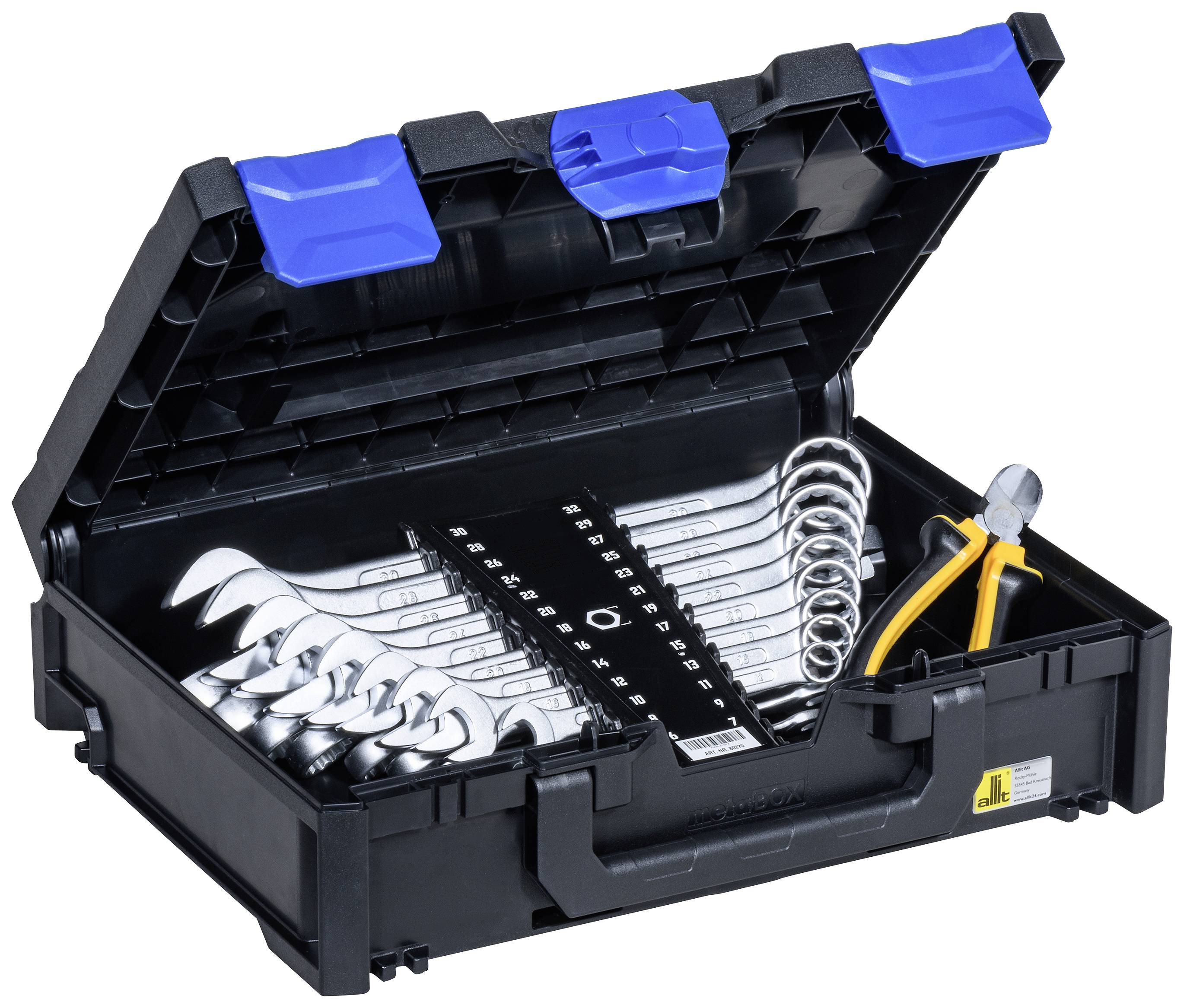 Allit EuroPlus MetaBox 118 454410 Werkzeugkoffer unbestückt (L x B x H) 396 x 296 x 118 mm